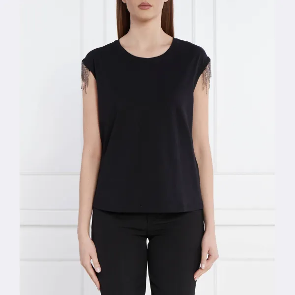 Футболка стандартного кроя Liu Jo, черный
Футболка стандартного кроя Liu Jo, черный