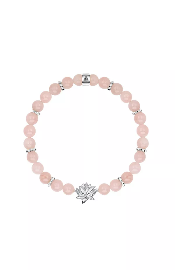 Обновление эмоций — браслет с подвеской в виде лотоса из розового кварца Karma And Luck, pink/silver
Обновление эмоций — браслет с подвеской в виде лотоса из розового кварца Karma And Luck, pink/silver