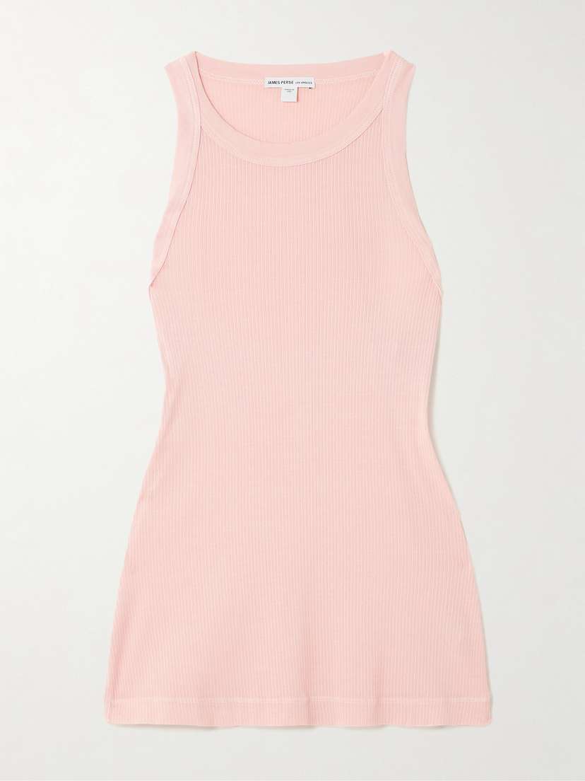 Ребристый топ из эластичного хлопка-супимы James Perse, розовый
Ребристый топ из эластичного хлопка-супимы James Perse, розовый