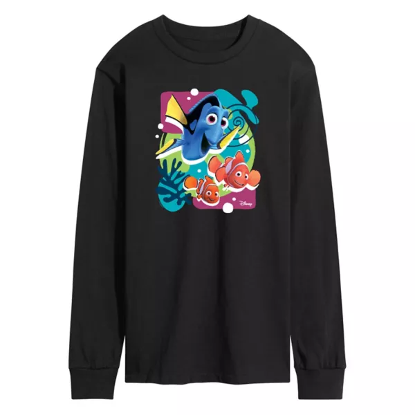 Мужская футболка с длинным рукавом и принтом «В поисках Немо» Disney / Pixar, черный
Мужская футболка с длинным рукавом и принтом «В поисках Немо» Disney / Pixar, черный