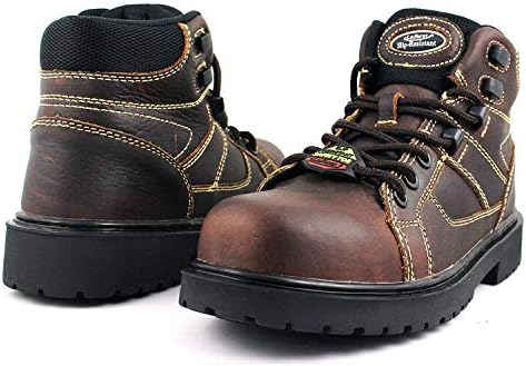 Мужские коричневые кожаные защитные ботинки Laforst с композитным носком
Мужские коричневые кожаные защитные ботинки Laforst с композитным носком