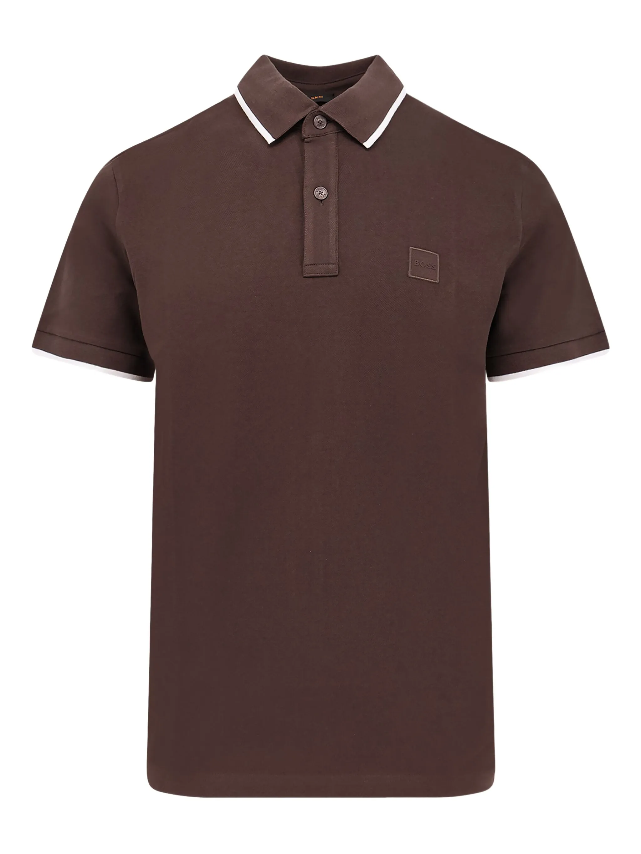 Рубашка поло с коротким рукавом с нашивкой с логотипом Boss, коричневый
Рубашка поло с коротким рукавом с нашивкой с логотипом Boss, коричневый
