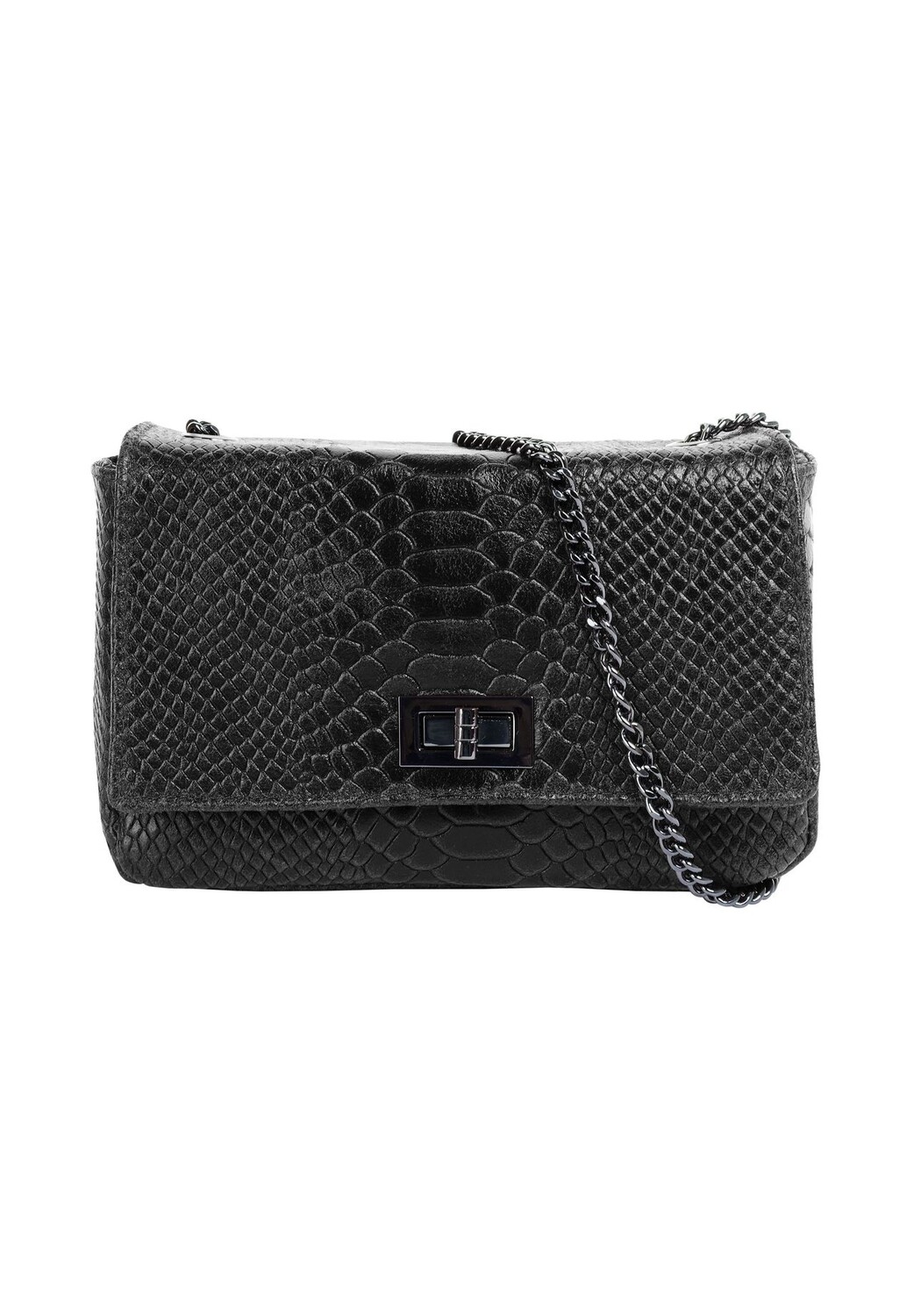 Сумка через плечо, натуральная кожа, производство Италия Cluty, черный
Сумка через плечо, натуральная кожа, производство Италия Cluty, черный