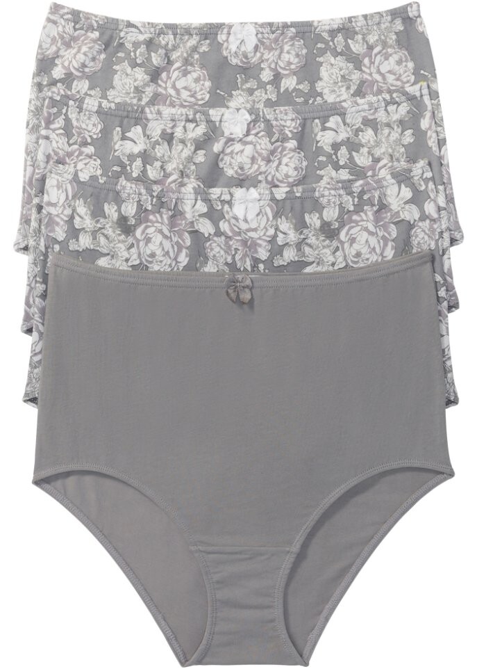 Трусы на талии (4 шт) Bpc Bonprix Collection, серый
Трусы на талии (4 шт) Bpc Bonprix Collection, серый