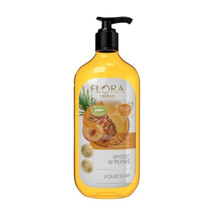Flora, Жидкое мыло, Тропическое, 500 мл
Flora, Жидкое мыло, Тропическое, 500 мл