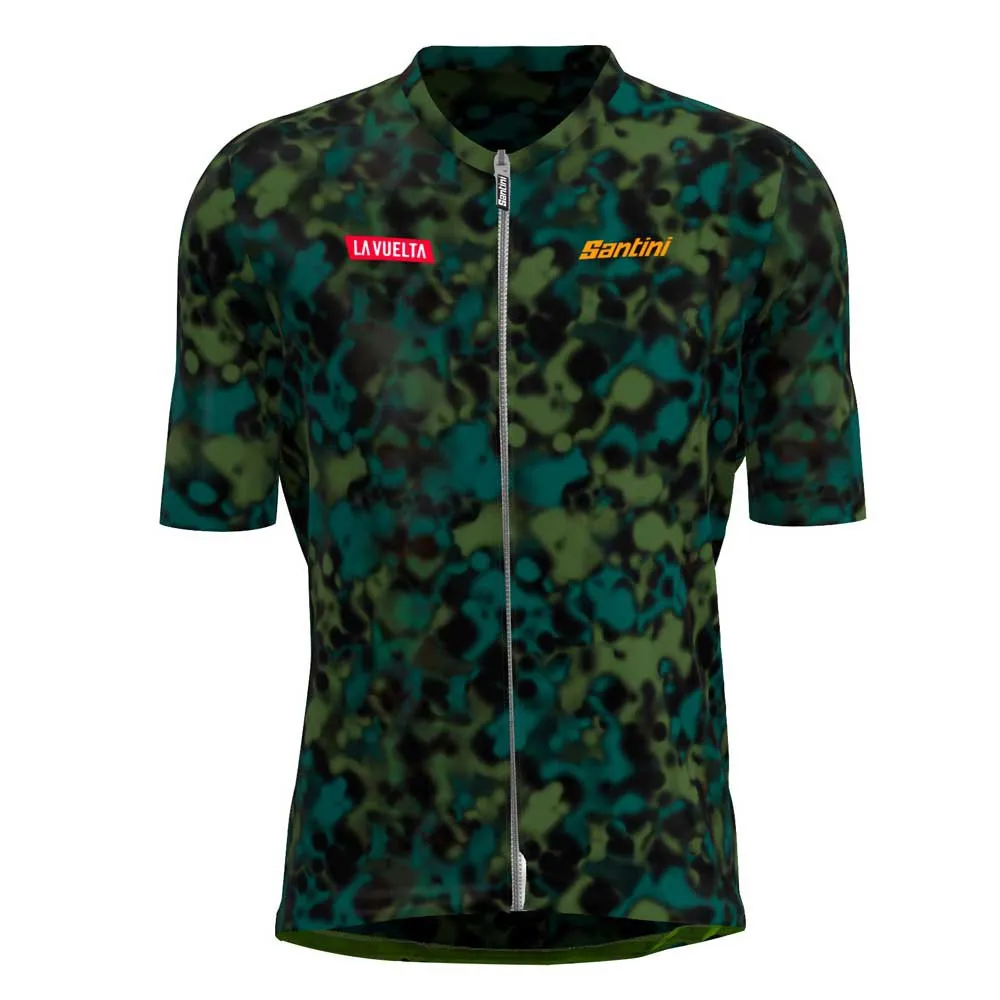 Джерси Santini Angliru stage La Vuelta Official short sleeve, зеленый
Джерси Santini Angliru stage La Vuelta Official short sleeve, зеленый