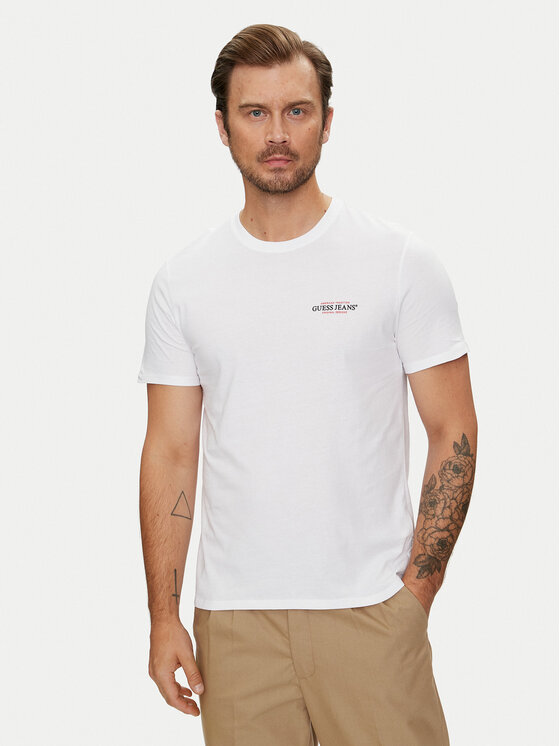 Футболка regular fit M4YI55 K8HM0 Guess Jeans, белый
Футболка regular fit M4YI55 K8HM0 Guess Jeans, белый