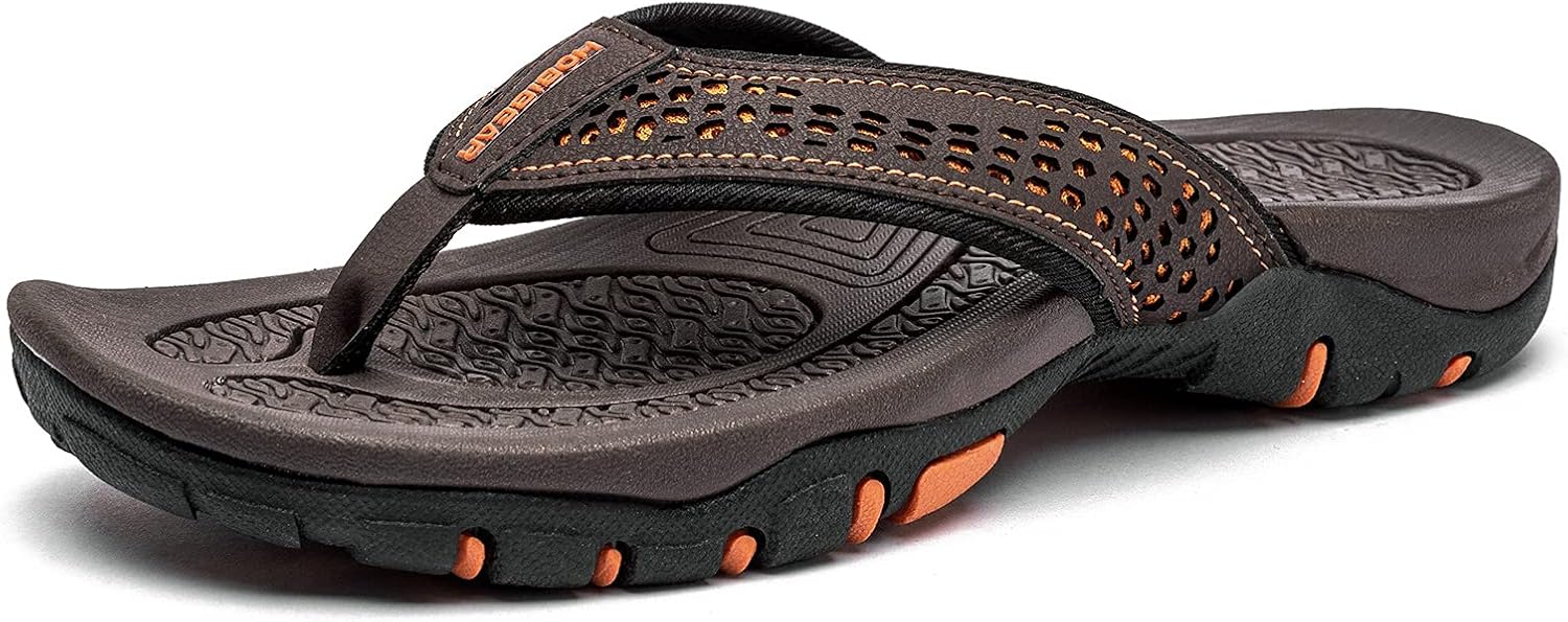 Мужские шлепанцы BININBOX, двухцветные, модные пляжные летние тапочки, мягкие и удобные, темно-коричневый
Мужские шлепанцы BININBOX, двухцветные, модные пляжные летние тапочки, мягкие и удобные, темно-коричневый