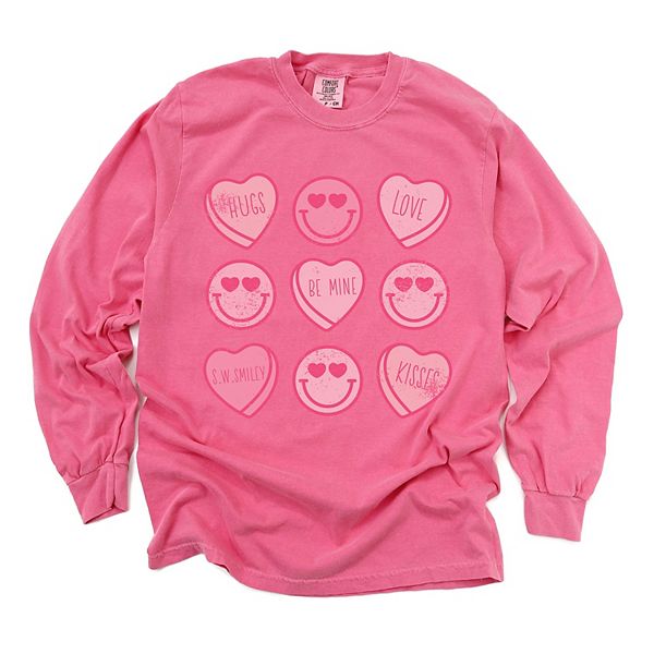 SWSmiley sweethearts chart distressed - женская футболка с длинным рукавом, окрашенная в стиле garment dyed Simply Sage Market, Crunchberry, Зеленый, SWSmiley sweethearts chart distressed - женская футболка с длинным рукавом, окрашенная в стиле garment dy
SWSmiley sweethearts chart distressed - женская футболка с длинным рукавом, окрашенная в стиле garment dyed Simply Sage Market, Crunchberry, Зеленый, SWSmiley sweethearts chart distressed - женская футболка с длинным рукавом, окрашенная в стиле garment dy