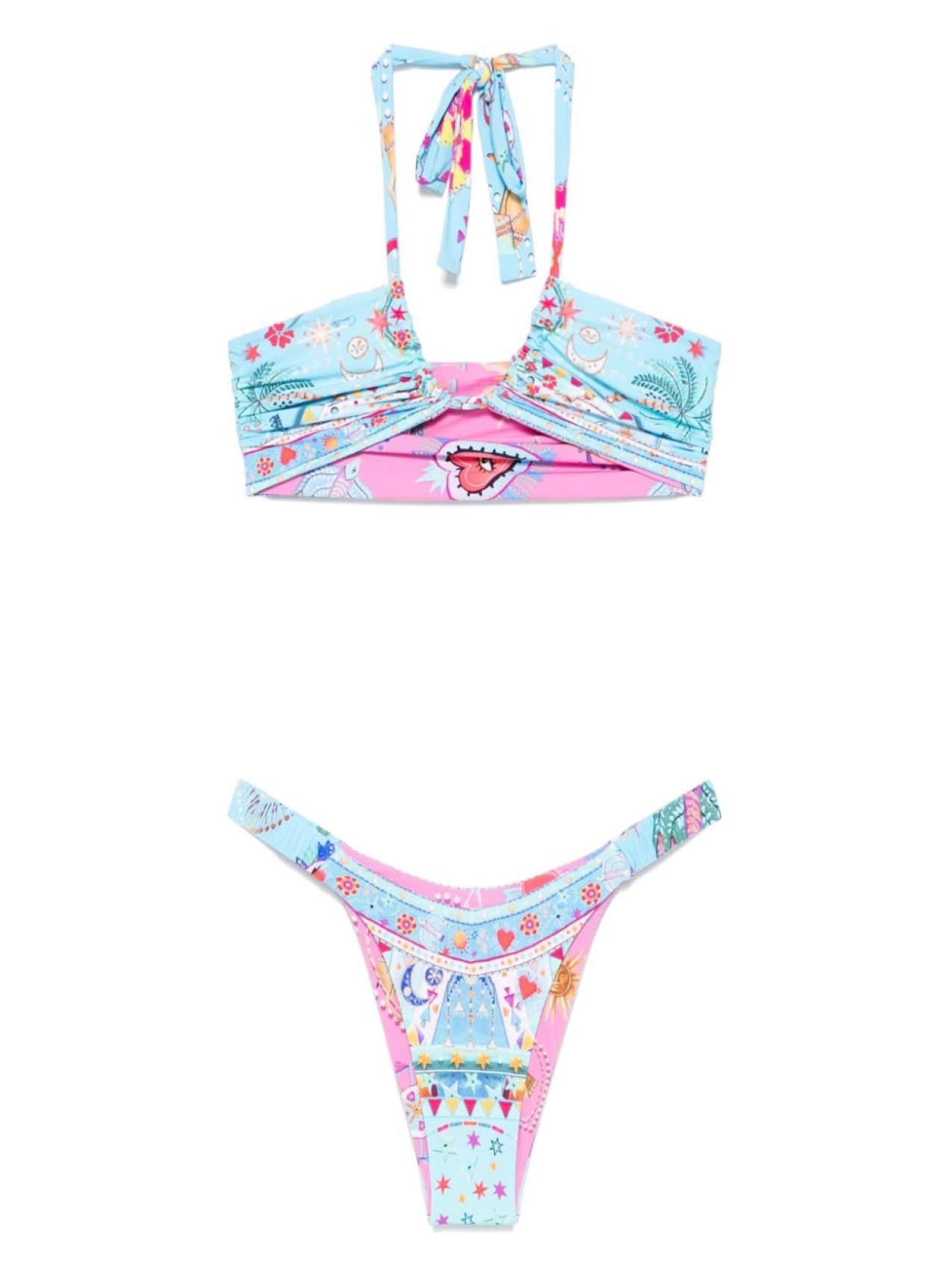 Camilla двустороннее бикини с принтом, синий
Camilla двустороннее бикини с принтом, синий