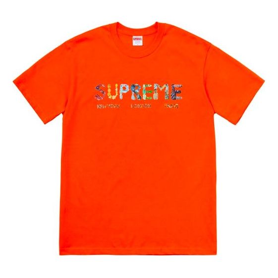 Футболка ss18 rocks tee orange alphabet logo short sleeve Supreme, оранжевый
Футболка ss18 rocks tee orange alphabet logo short sleeve Supreme, оранжевый