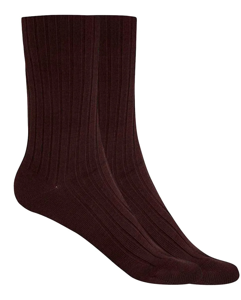 Набор из 2 пар женских носков из бамбука с резинкой, не давящей на ногу Punto Blanco, темно-коричневый
Набор из 2 пар женских носков из бамбука с резинкой, не давящей на ногу Punto Blanco, темно-коричневый