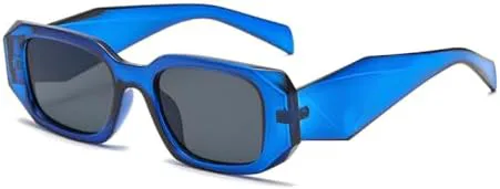 Женские солнцезащитные очки в стиле панк, маленькая квадратная оправа, нестандартная треугольная форма, треугольные дужки, модные в 2027 году MTZJH, Translucent Blue
Женские солнцезащитные очки в стиле панк, маленькая квадратная оправа, нестандартная треугольная форма, треугольные дужки, модные в 2027 году MTZJH, Translucent Blue