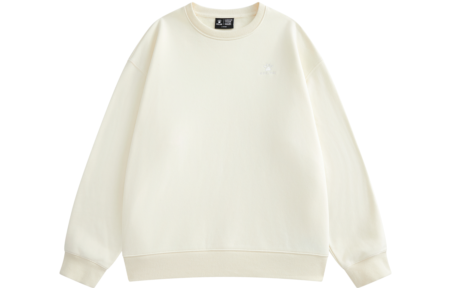 Длинный свитшот унисекс KELME, белый
Длинный свитшот унисекс KELME, белый