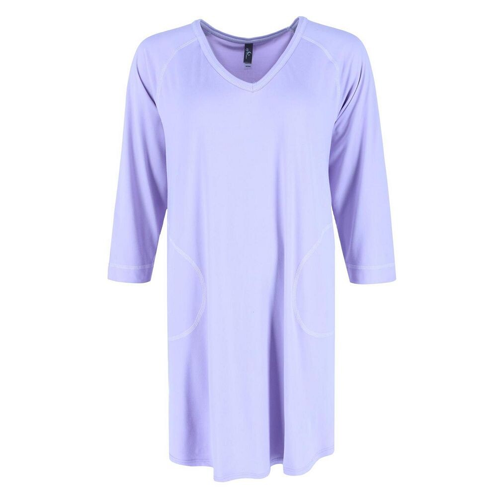 Женская пижамная рубашка с большим цветком PJ Couture, фиолетовый
Женская пижамная рубашка с большим цветком PJ Couture, фиолетовый