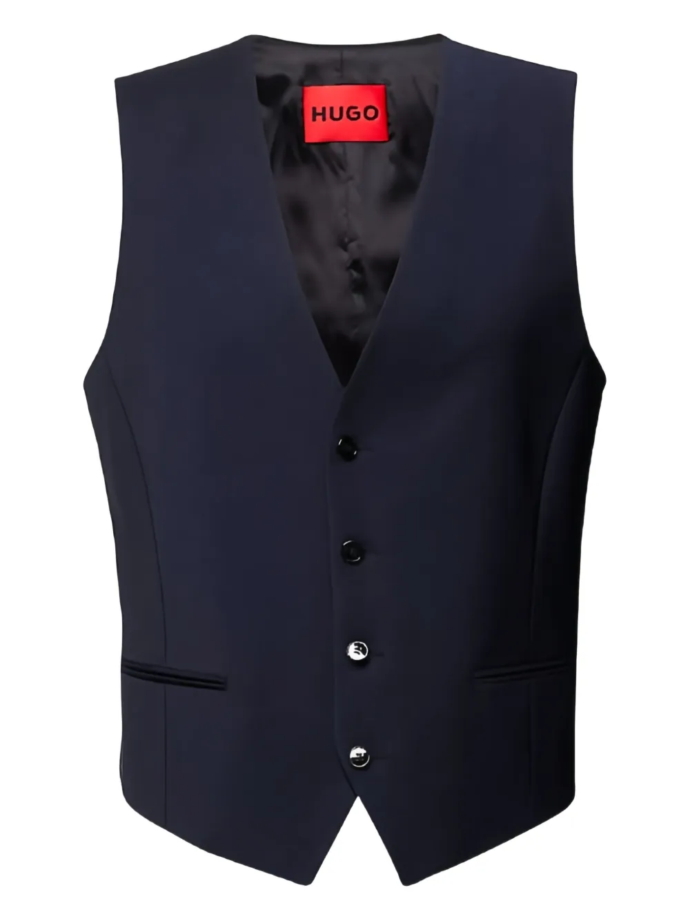 Жилет на пуговицах HUGO, синий
Жилет на пуговицах HUGO, синий
