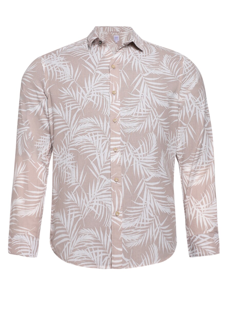 Рубашка на пуговицах классического кроя Campus Sutra Roman, бежевый
Рубашка на пуговицах классического кроя Campus Sutra Roman, бежевый