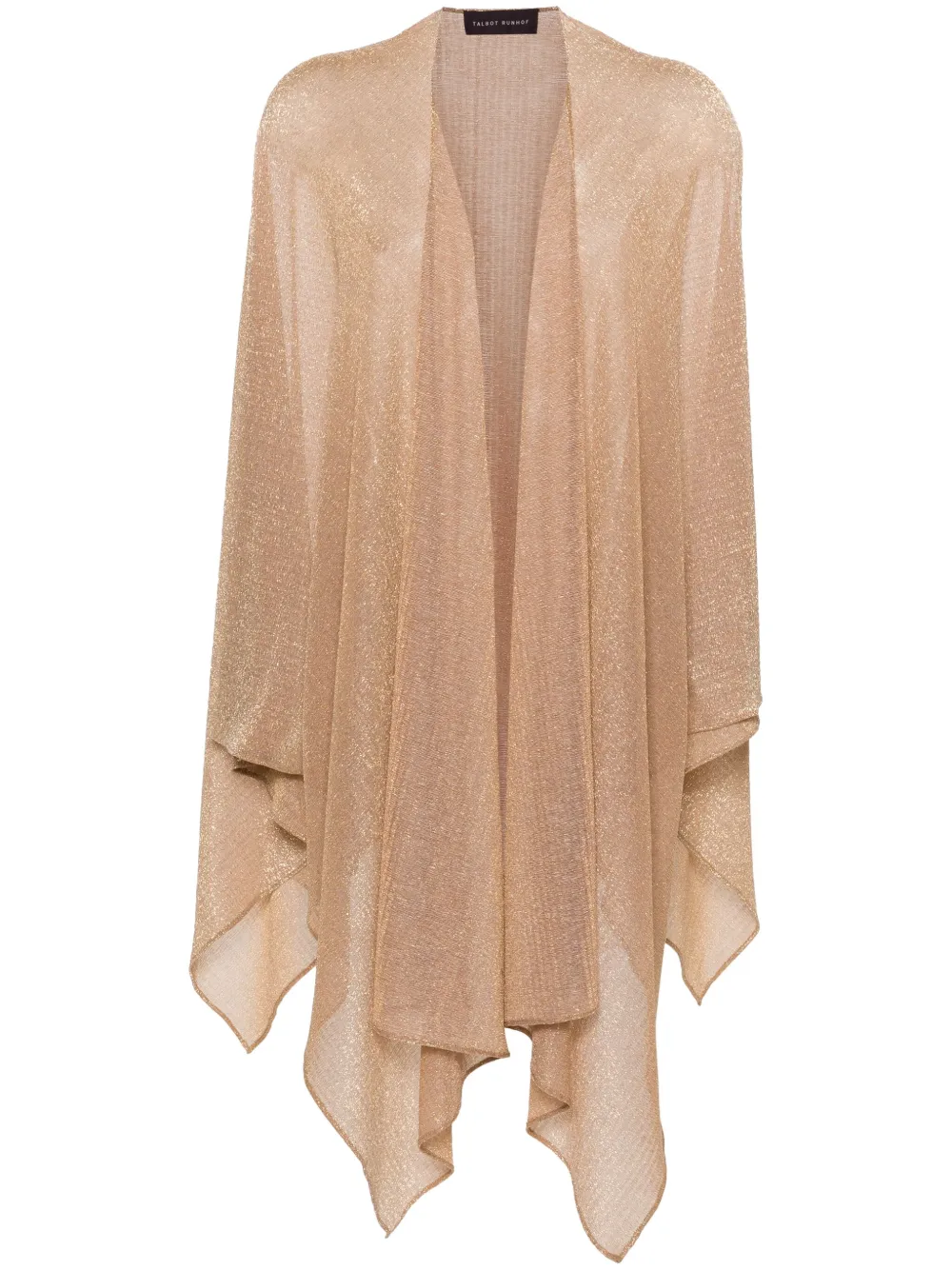 Полупрозрачная шаль с люрексом Talbot Runhof, золотой
Полупрозрачная шаль с люрексом Talbot Runhof, золотой
