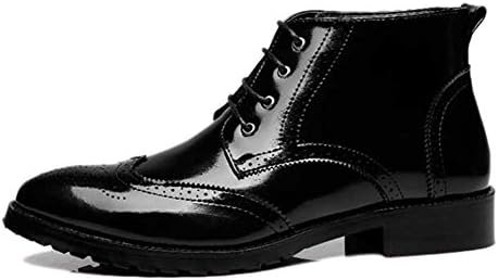 Мужские классические кожаные броги оксфорды с высоким берцем Beinfaith, черный
Мужские классические кожаные броги оксфорды с высоким берцем Beinfaith, черный