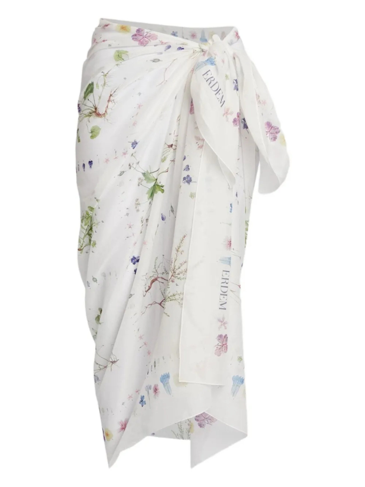 ERDEM накидка с цветочным принтом, белый
ERDEM накидка с цветочным принтом, белый