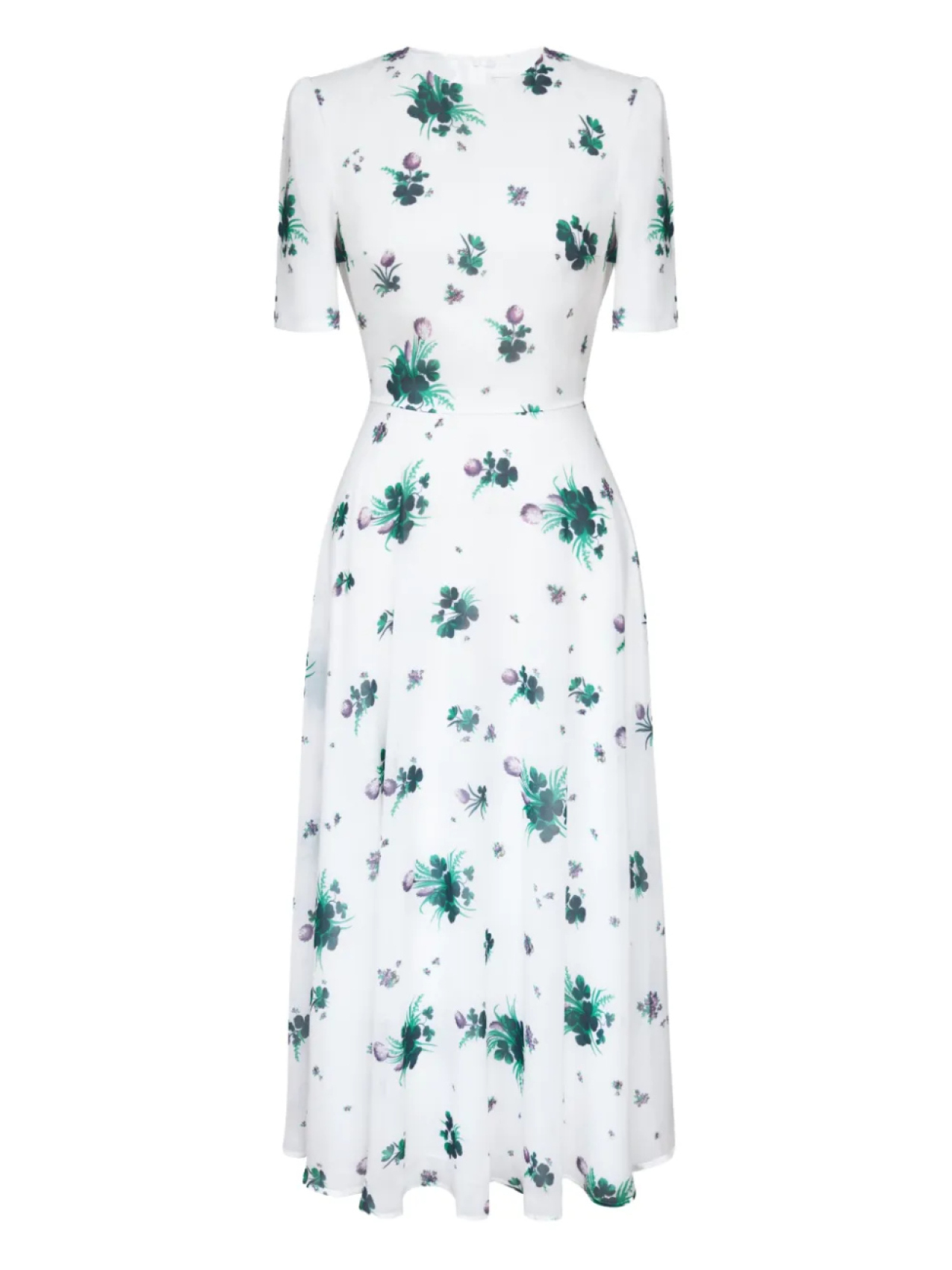 POST MERIDIEM платье миди с цветочным принтом, белый
POST MERIDIEM платье миди с цветочным принтом, белый