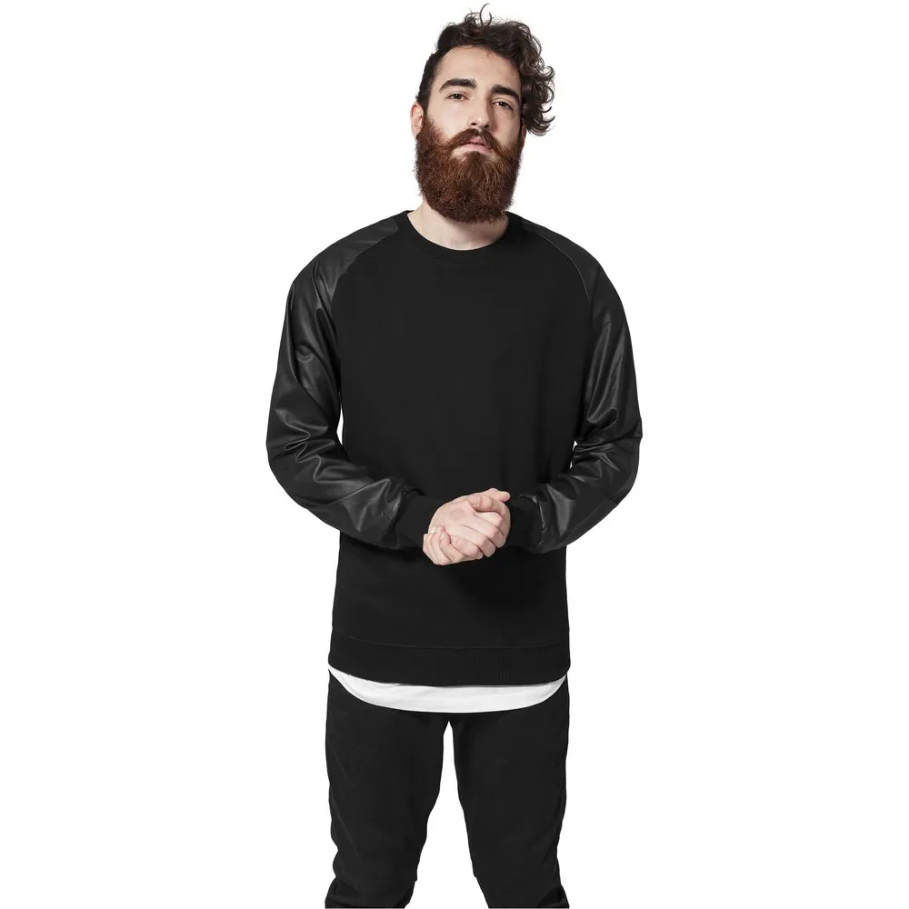 Футболка Urban Classics Raglan Leather Imitation Crew, черный
Футболка Urban Classics Raglan Leather Imitation Crew, черный