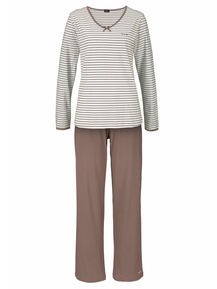 Пижама HIS, цвет creme-taupe
Пижама HIS, цвет creme-taupe