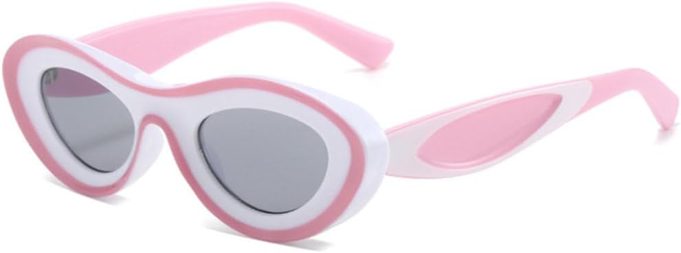 Модные персонализированные овальные солнцезащитные очки с цветовыми блоками для женщин, для активного отдыха на природе, с защитой от УФ-излучения UV400, для мужчин и для пляжа TYUVIVO, Pink Gray
Модные персонализированные овальные солнцезащитные очки с цветовыми блоками для женщин, для активного отдыха на природе, с защитой от УФ-излучения UV400, для мужчин и для пляжа TYUVIVO, Pink Gray