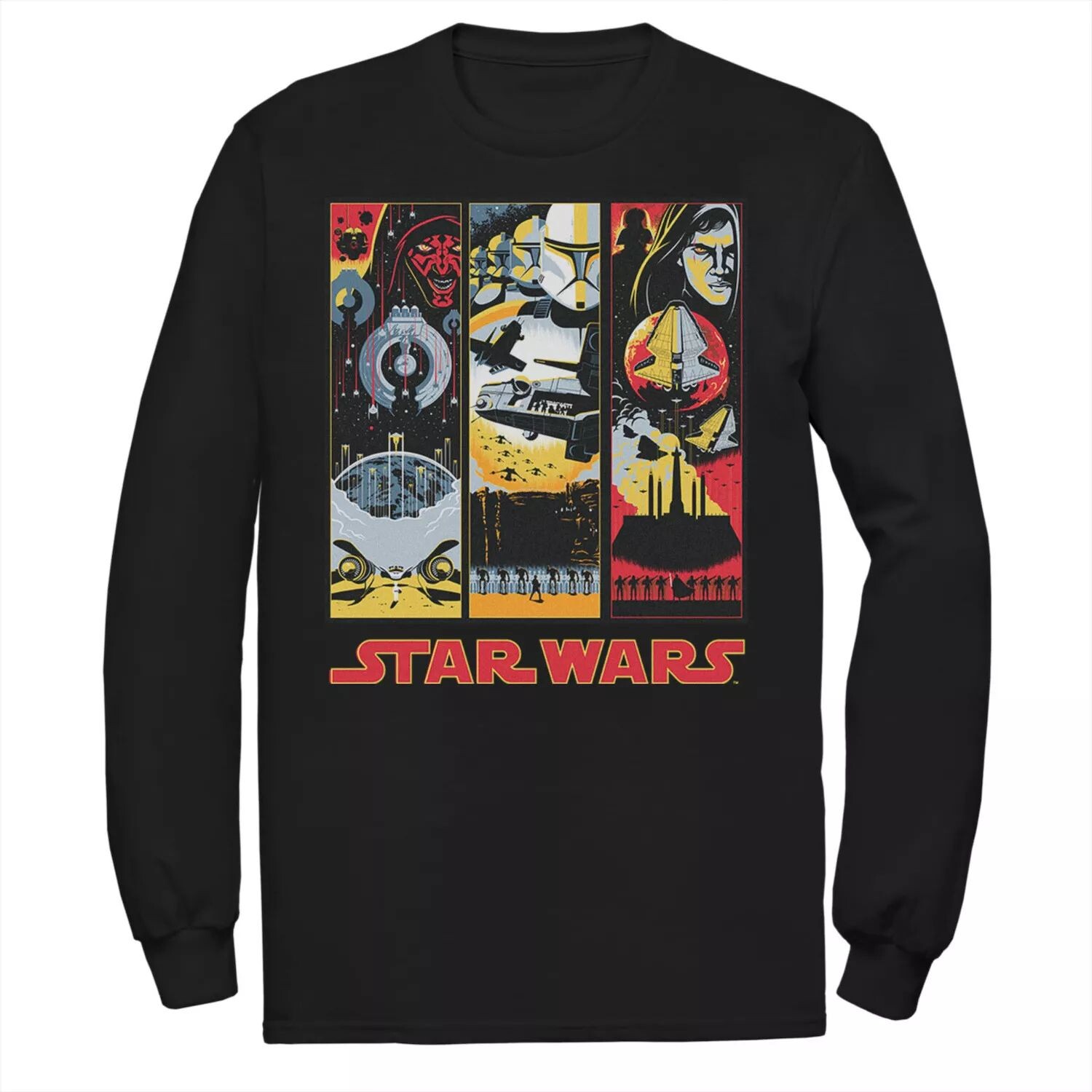 Мужская футболка Star Wars Maul Trooper Anakin со вставками в стиле ретро Licensed Character
Мужская футболка Star Wars Maul Trooper Anakin со вставками в стиле ретро Licensed Character