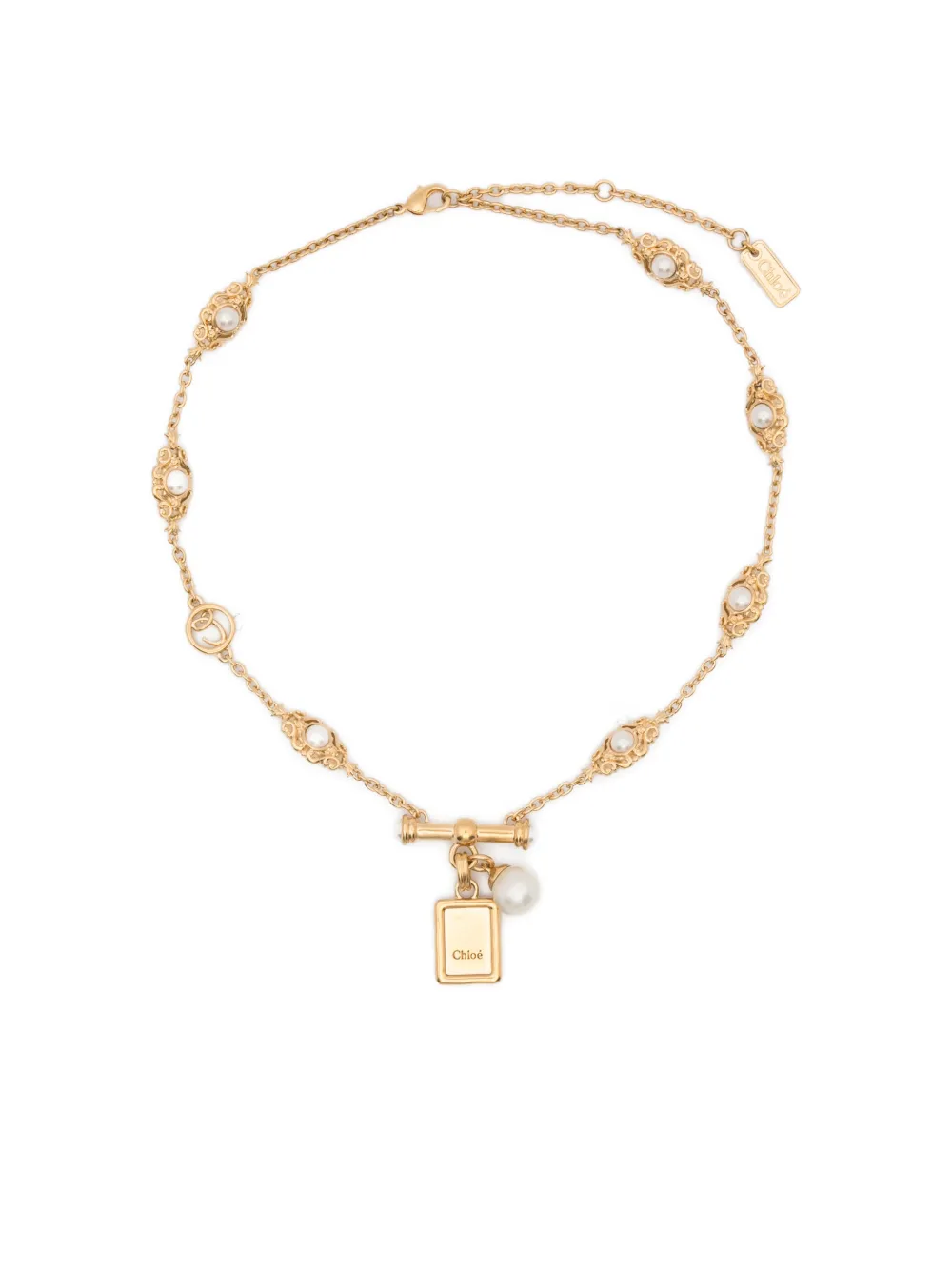 Элегантное ожерелье с кулоном Chloé, золотистый
Элегантное ожерелье с кулоном Chloé, золотистый