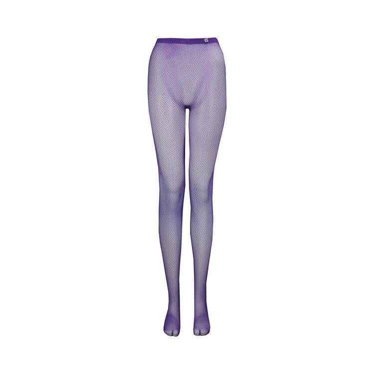 Брюки Gucci Crystal Pin Fishnet Tights, Purple 
Брюки Gucci Crystal Pin Fishnet Tights, Purple