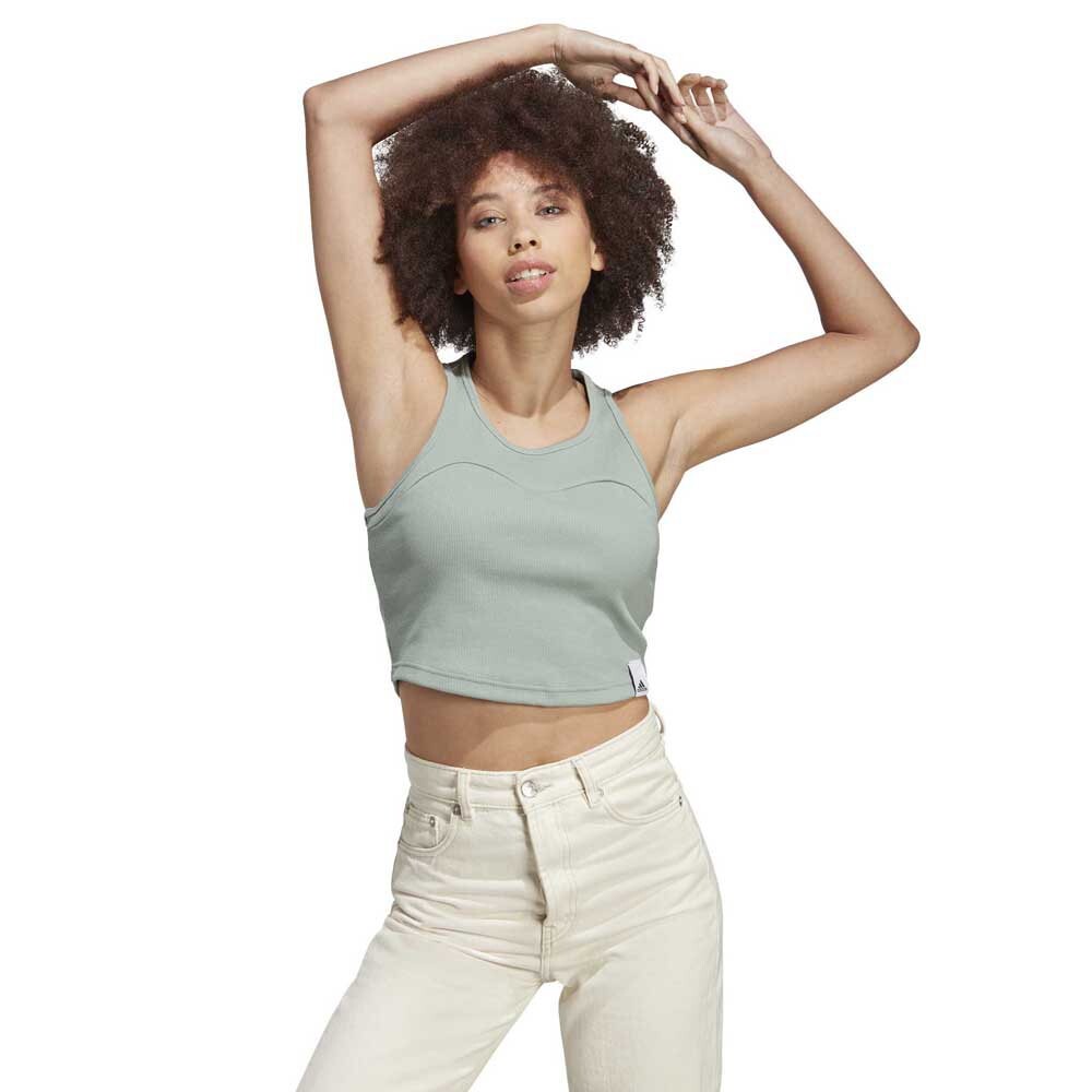 Футболка без рукавов adidas Sportswear Lng Rib, зеленый
Футболка без рукавов adidas Sportswear Lng Rib, зеленый