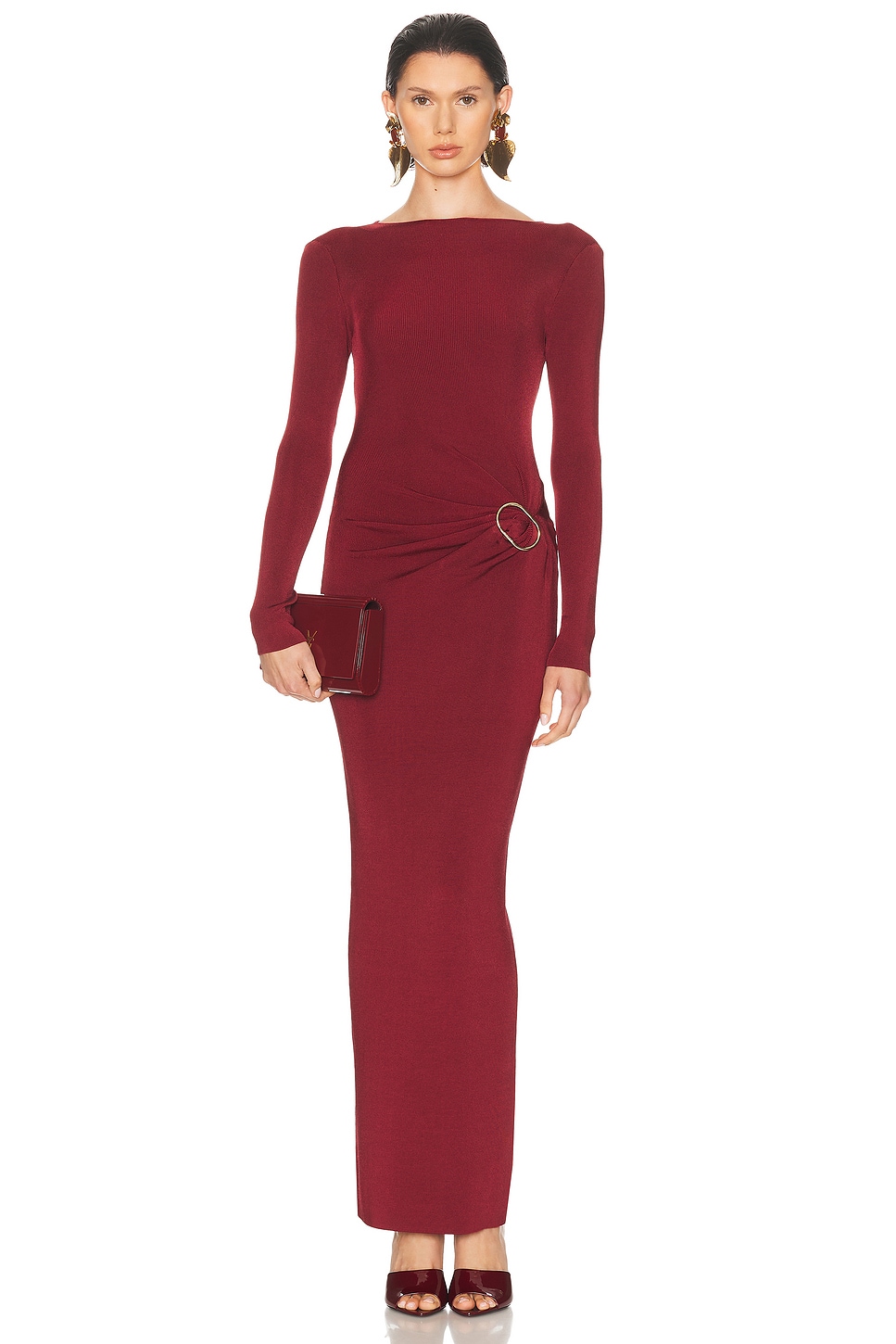 Платье-макси с поясом Roland Mouret, Dark Red
Платье-макси с поясом Roland Mouret, Dark Red