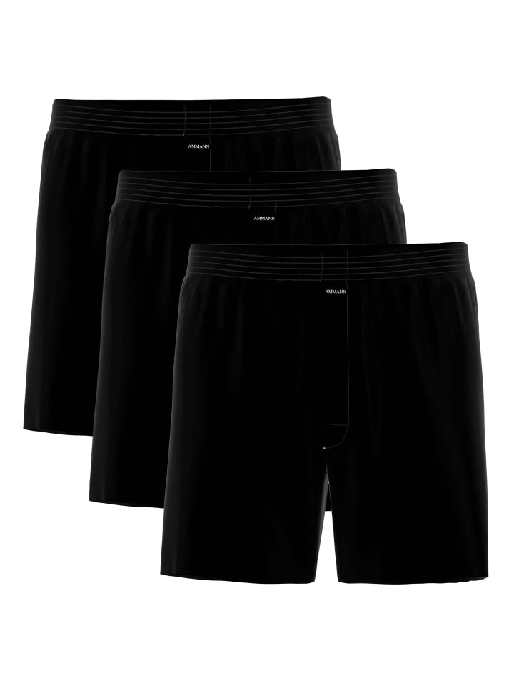 Боксерские трусы Ammann, черный
Боксерские трусы Ammann, черный