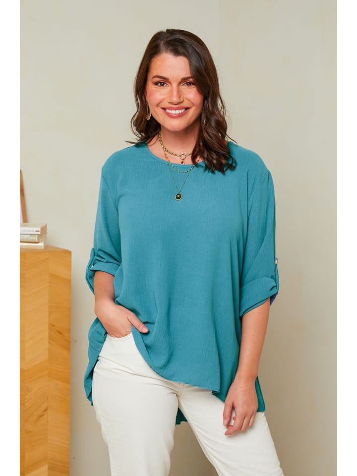 Блузка бирюзового цвета Curvy Lady
Блузка бирюзового цвета Curvy Lady