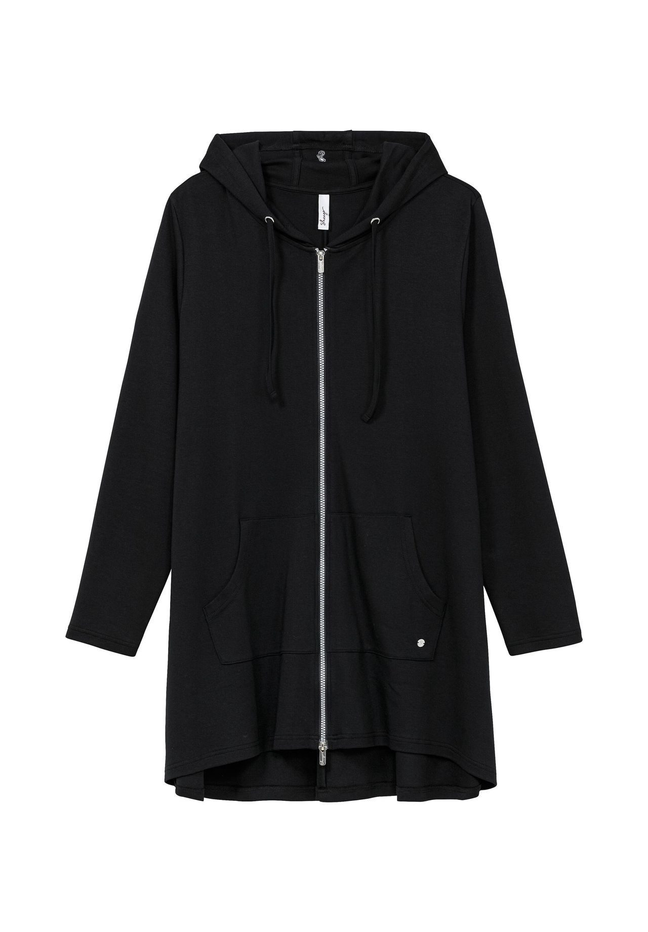 Длинная куртка-рубашка удлиненного кроя, изготовлена из мягкого материала интерлок Sheego, черный
Длинная куртка-рубашка удлиненного кроя, изготовлена из мягкого материала интерлок Sheego, черный