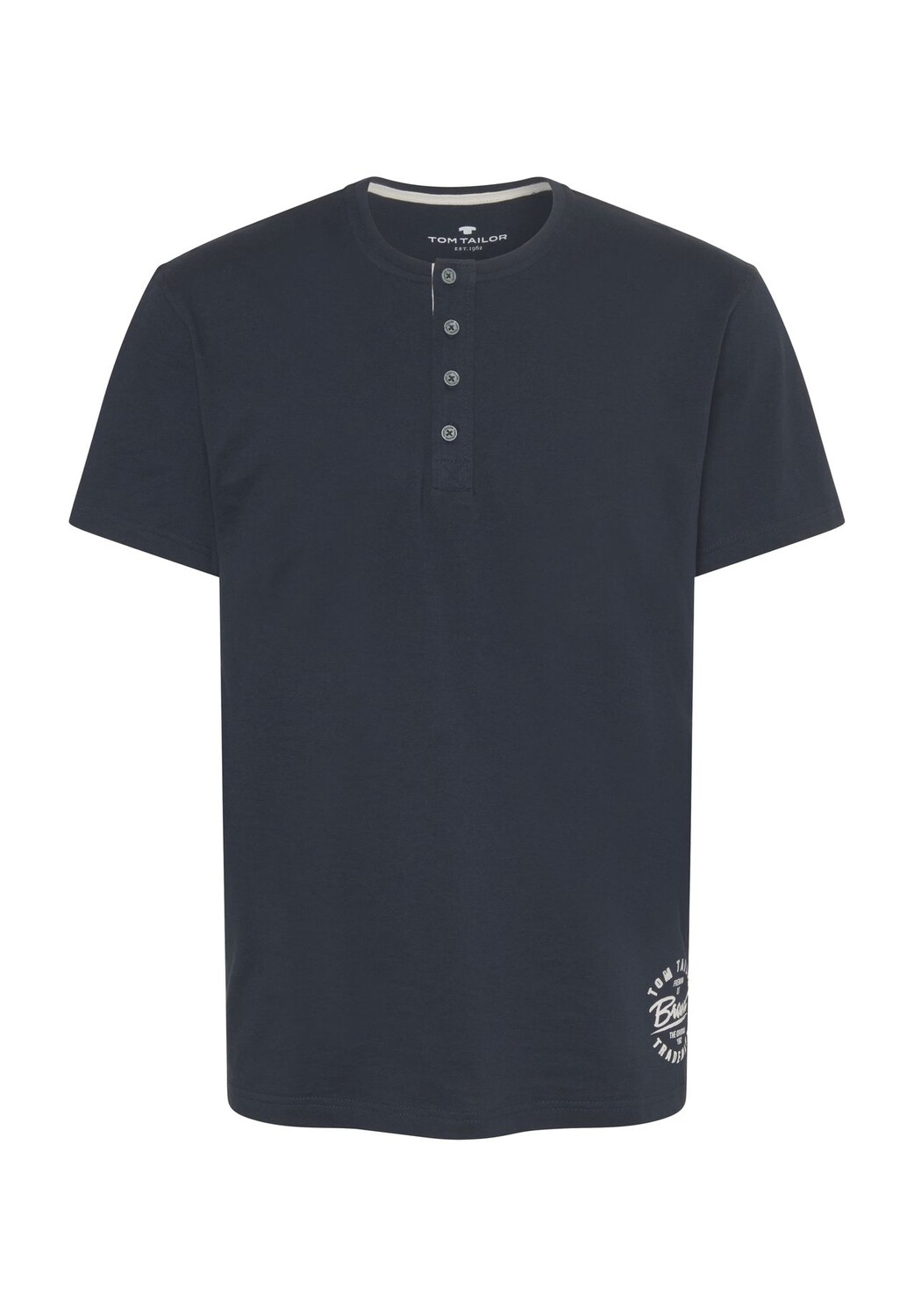 Рубашка для сна Henley, логотип, однотонная, мужская TOM TAILOR, цвет Blau Dunkel
Рубашка для сна Henley, логотип, однотонная, мужская TOM TAILOR, цвет Blau Dunkel