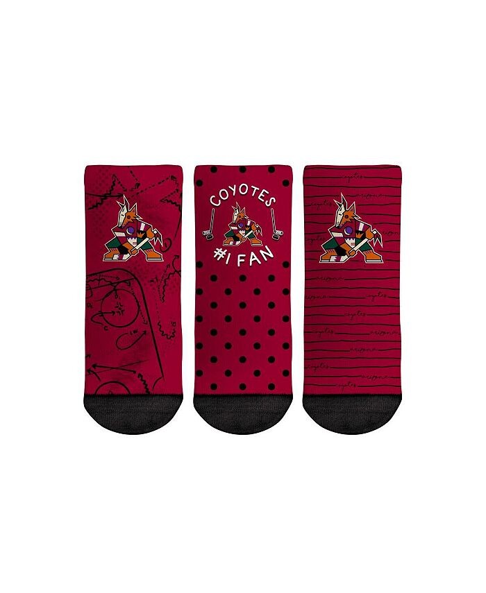 Носки Rock Em для новорожденных Arizona Coyotes #1, комплект из 3 носков для фанатов Crew Rock 'Em, красный
Носки Rock Em для новорожденных Arizona Coyotes #1, комплект из 3 носков для фанатов Crew Rock 'Em, красный