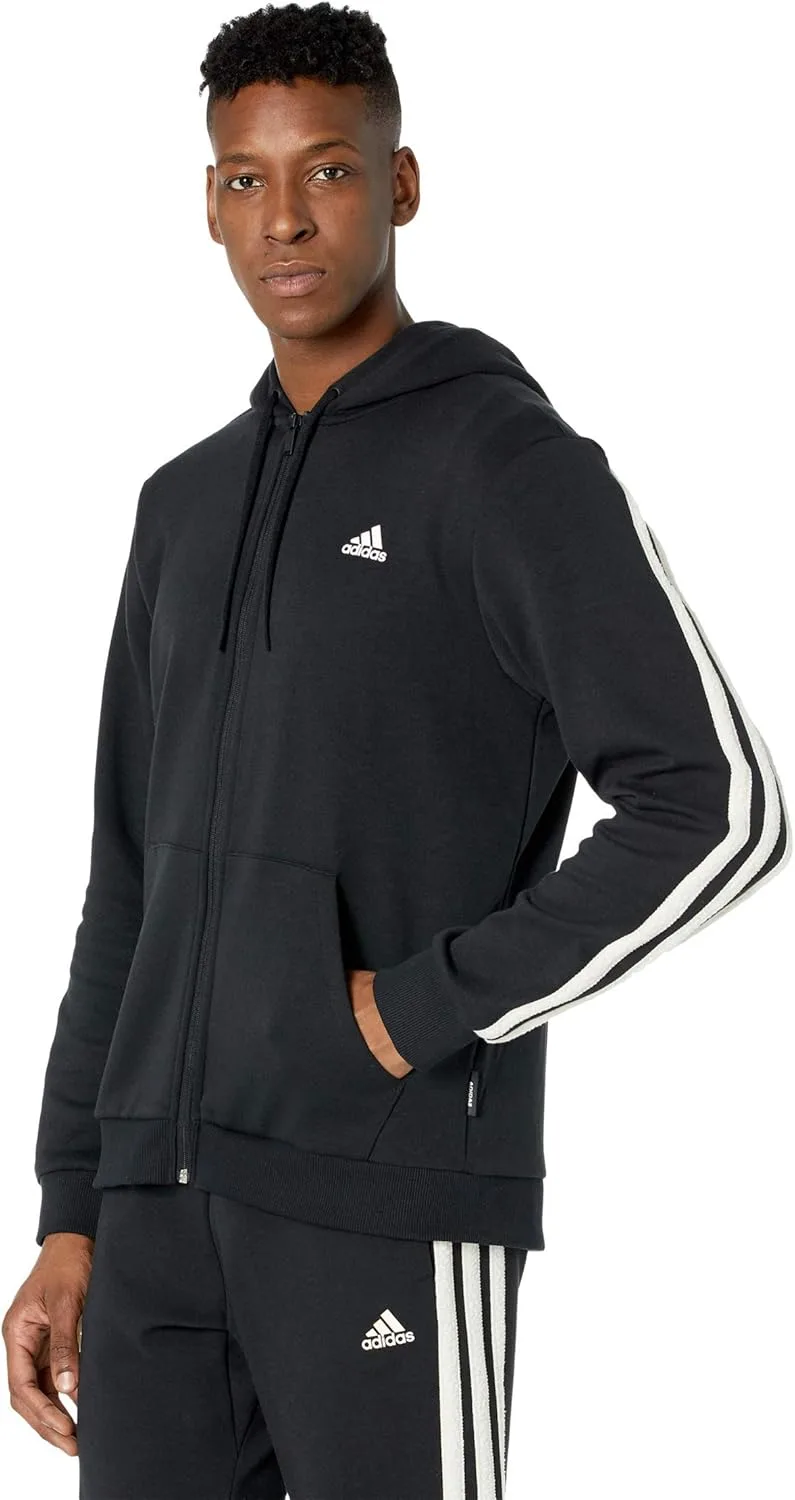 Толстовка adidas мужская зимняя с капюшоном на молнии и 3 полосками
Толстовка adidas мужская зимняя с капюшоном на молнии и 3 полосками