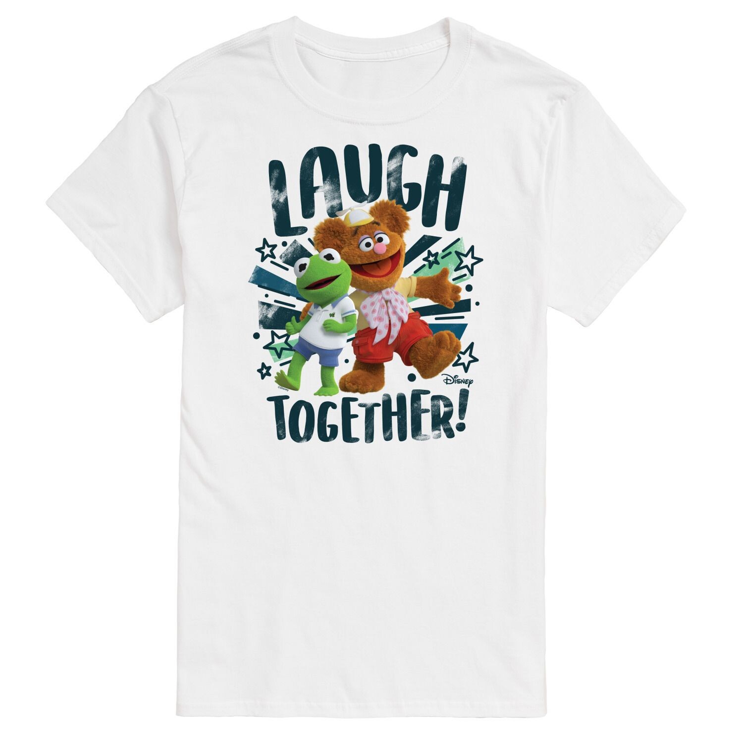 Футболка с рисунком Muppet Babies Big & Tall Laugh Together Disney, белый
Футболка с рисунком Muppet Babies Big & Tall Laugh Together Disney, белый