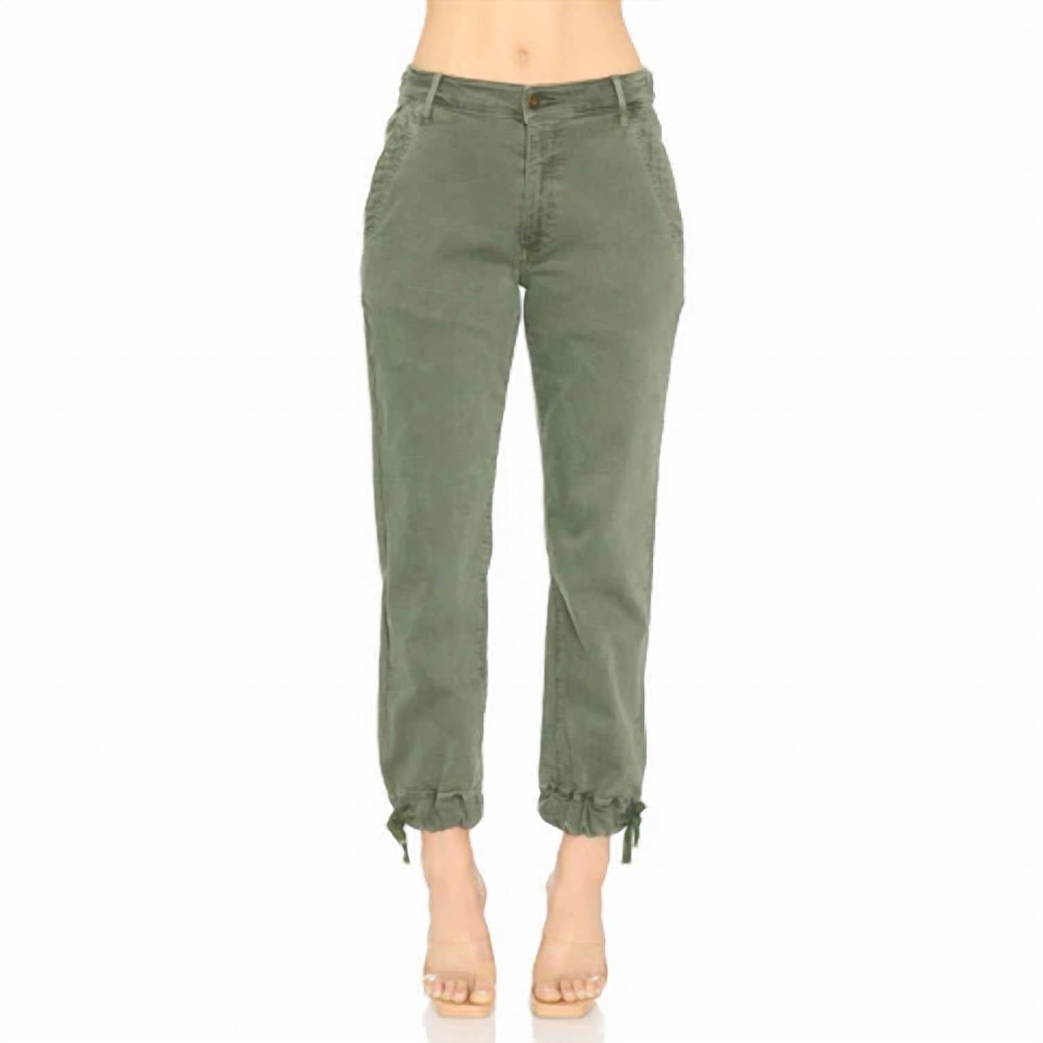 Morrison Denim Джинсовые спортивные штаны цвета хаки
Morrison Denim Джинсовые спортивные штаны цвета хаки