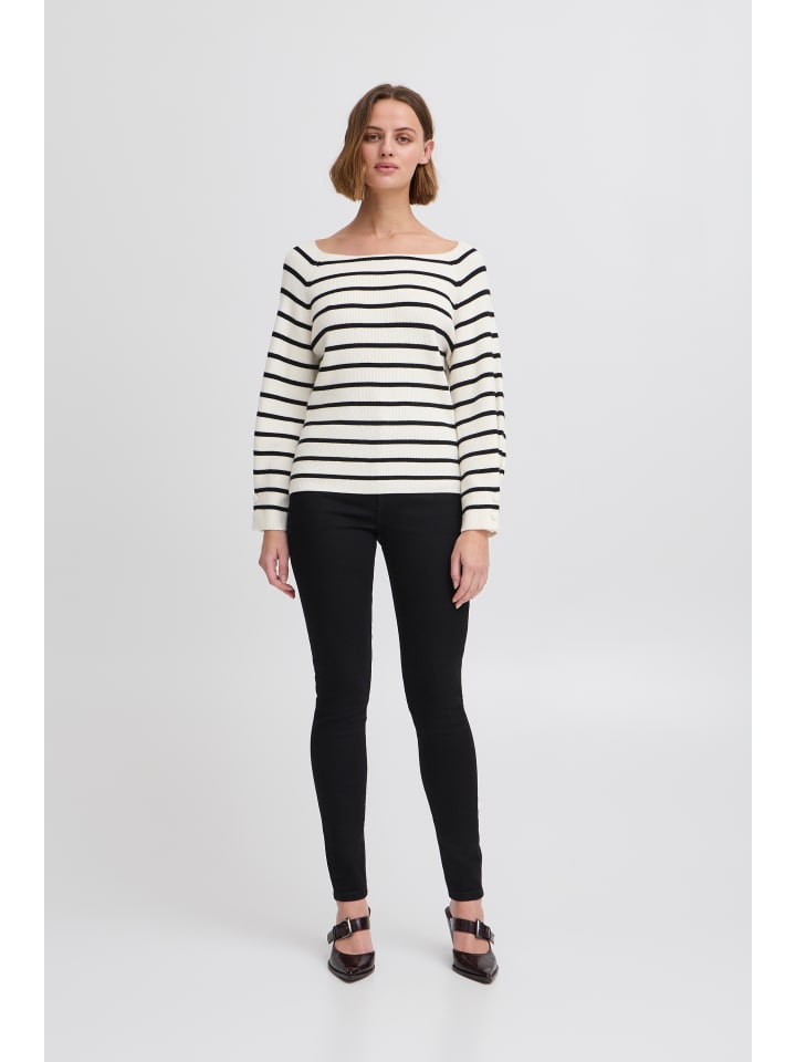 ICHI Вязаный свитер IHBOSTON свободного кроя, цвет «Береза» с черной полосой
ICHI Вязаный свитер IHBOSTON свободного кроя, цвет «Береза» с черной полосой