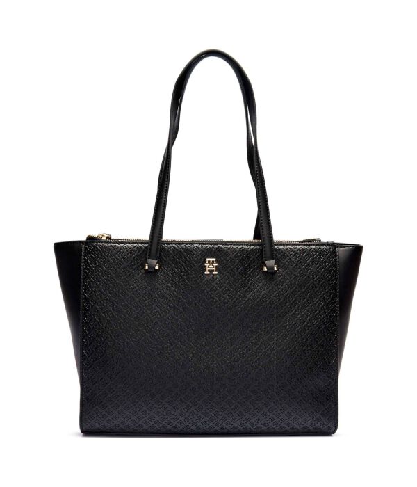 Сумка-шоппер женская Tommy Hilfiger с тиснением, черный
Сумка-шоппер женская Tommy Hilfiger с тиснением, черный