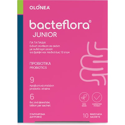 Пробиотики для детей 10 пакетиков Bacteflora
Пробиотики для детей 10 пакетиков Bacteflora