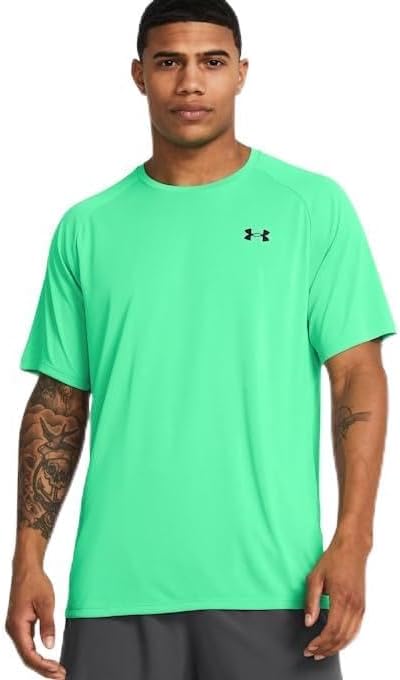 Мужская футболка с коротким рукавом Under Armour Tech 2.0, (300) Vapor Green/Black, Черный, Мужская футболка с коротким рукавом Under Armour Tech 2.0, (300) Vapor Green/Black
Мужская футболка с коротким рукавом Under Armour Tech 2.0, (300) Vapor Green/Black, Черный, Мужская футболка с коротким рукавом Under Armour Tech 2.0, (300) Vapor Green/Black
