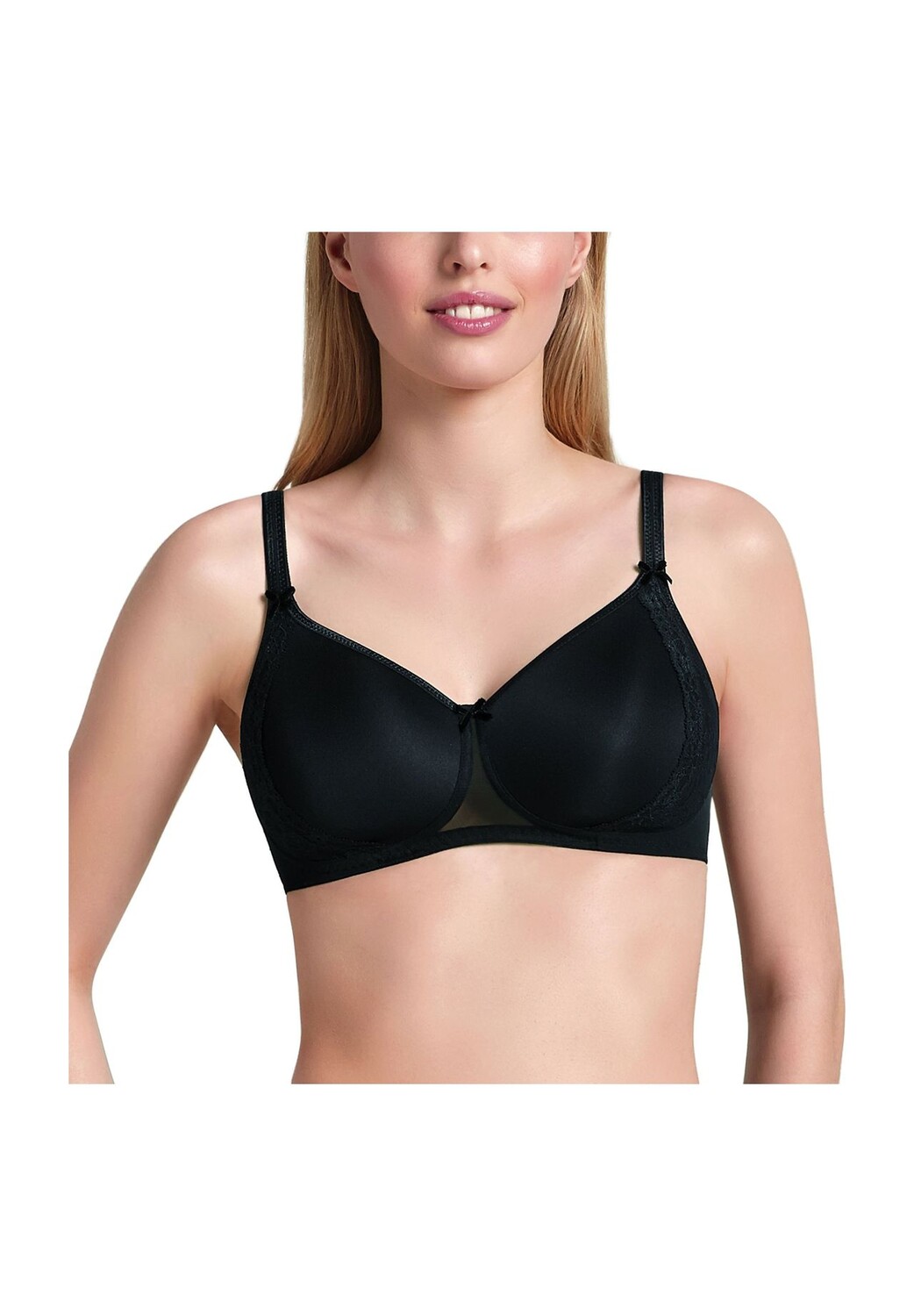 Женский бюстгальтер без косточек Lace Rose с декоративным бантом и мягкими чашками ROSA FAIA, черный
Женский бюстгальтер без косточек Lace Rose с декоративным бантом и мягкими чашками ROSA FAIA, черный