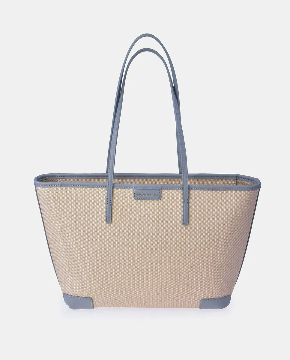 Сумка шоппер с двойной ручкой из полиуретана Pierre Cardin, светло-голубой
Сумка шоппер с двойной ручкой из полиуретана Pierre Cardin, светло-голубой