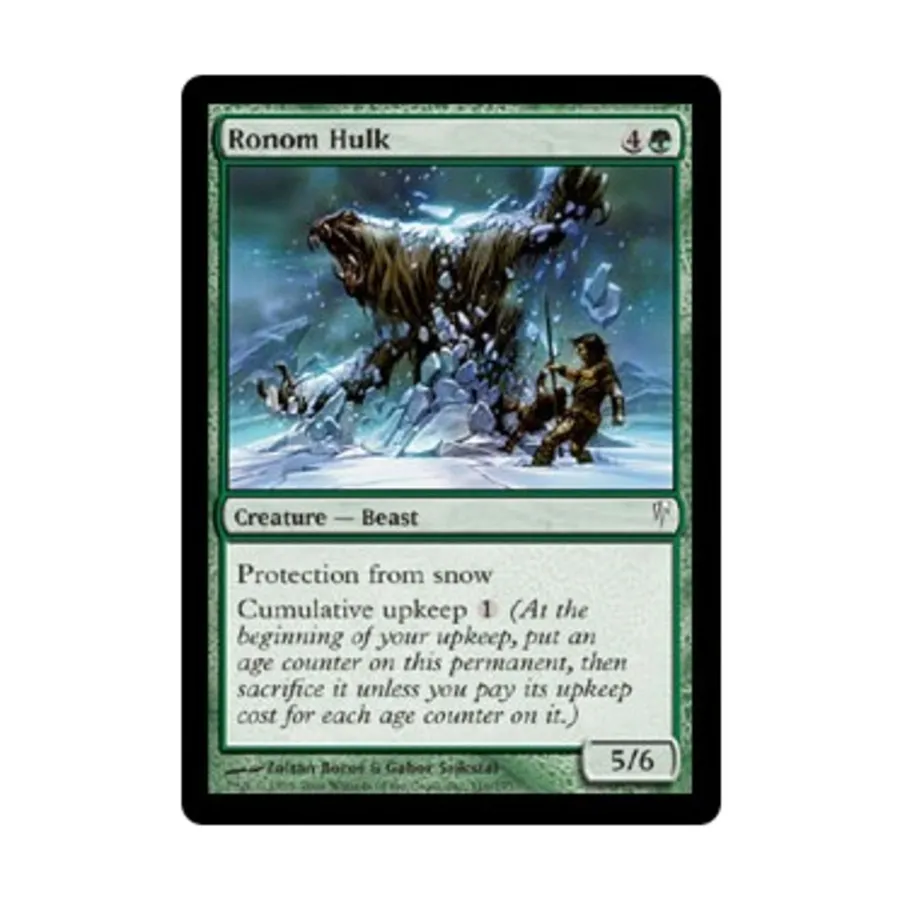 CCG Роном Халк (К), MTG - Coldsnap
CCG Роном Халк (К), MTG - Coldsnap