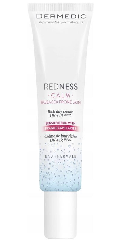 Dermedic Redness Calm UV + IR дневной крем для лица, 40 ml
Dermedic Redness Calm UV + IR дневной крем для лица, 40 ml