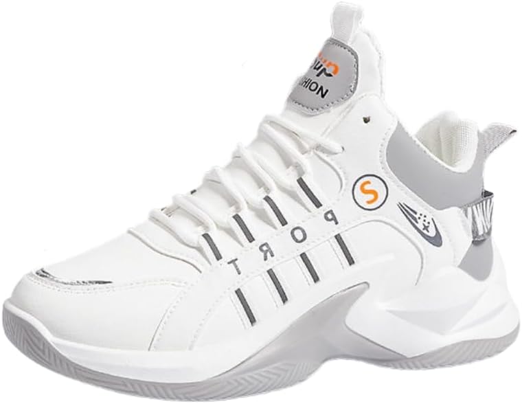 Мужские легкие повседневные баскетбольные кроссовки HoaloX - модные мягкие эластичные кроссовки с круглым носком, серый
Мужские легкие повседневные баскетбольные кроссовки HoaloX - модные мягкие эластичные кроссовки с круглым носком, серый